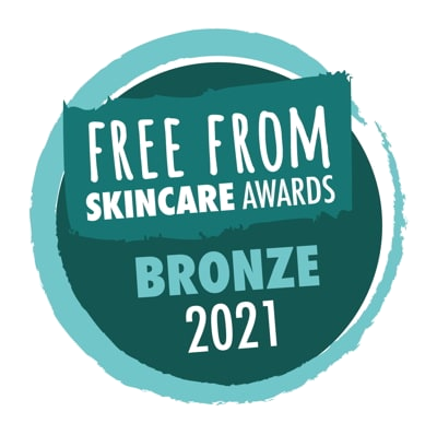 Free From Skincare Awards Deodorants Bronze 2021 badge