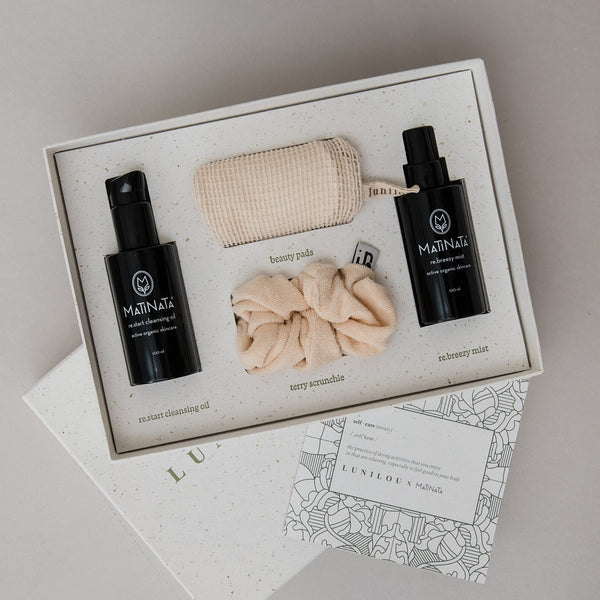 lunilou & Matinata eco-conscious beauty box